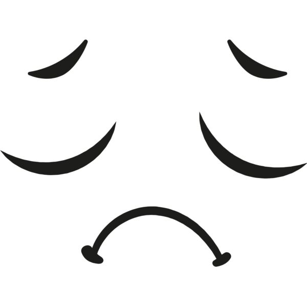 Cartoon Tired Sleeping Face 2 Thumbnail