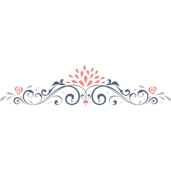 Floral Wedding Divider 4 Thumbnail