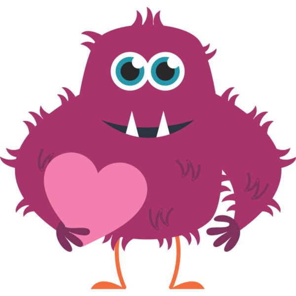Cute Monster Heart 5 Thumbnail