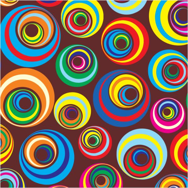 Groovy Circle Background 6 Thumbnail