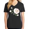 Ladies Core Cotton V-Neck Tee Thumbnail