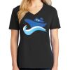 Ladies Core Cotton V-Neck Tee Thumbnail