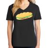 Ladies Core Cotton V-Neck Tee Thumbnail
