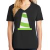 Ladies Core Cotton V-Neck Tee Thumbnail