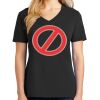Ladies Core Cotton V-Neck Tee Thumbnail