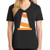 Ladies Core Cotton V-Neck Tee Thumbnail
