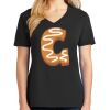 Ladies Core Cotton V-Neck Tee Thumbnail