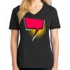 Ladies Core Cotton V-Neck Tee Thumbnail