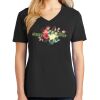 Ladies Core Cotton V-Neck Tee Thumbnail