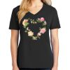 Ladies Core Cotton V-Neck Tee Thumbnail