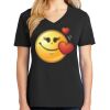 Ladies Core Cotton V-Neck Tee Thumbnail