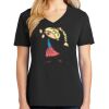 Ladies Core Cotton V-Neck Tee Thumbnail