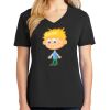 Ladies Core Cotton V-Neck Tee Thumbnail