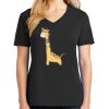 Ladies Core Cotton V-Neck Tee Thumbnail