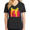 Ladies Core Cotton V-Neck Tee Thumbnail