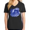 Ladies Core Cotton V-Neck Tee Thumbnail