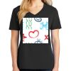 Ladies Core Cotton V-Neck Tee Thumbnail