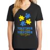 Ladies Core Cotton V-Neck Tee Thumbnail